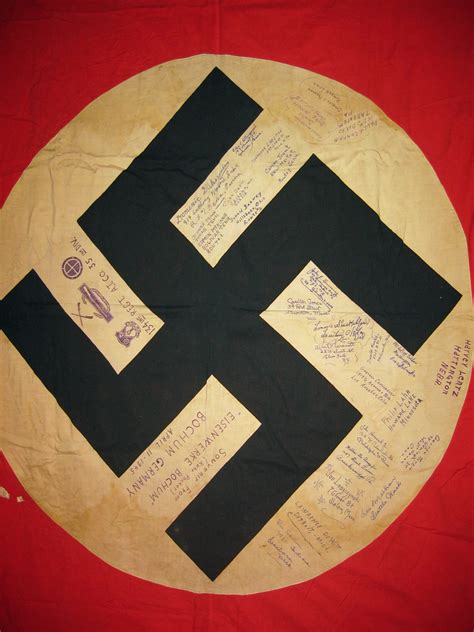 Captured Nazi Flag