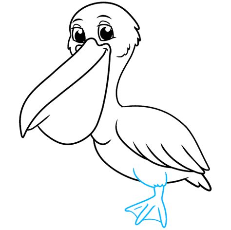 How to Draw a Pelican - Really Easy Drawing Tutorial