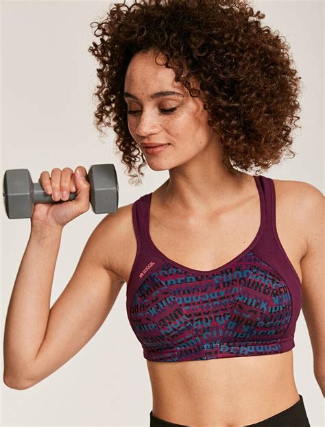 Бюстгальтер SHOCK ABSORBER S4490, Бордовый купить в Санкт-Петербурге