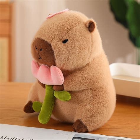 NEWCE Cute capybara doll transformed capybara door plush toy Net Red