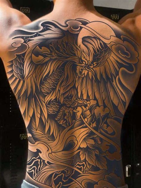 Tatoo De Fenix Nas Costas - Tatuagens De Fenix Subindo Nas Costas Tatuagem Feminina Nas Costas