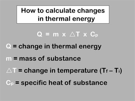 Thermal energy 