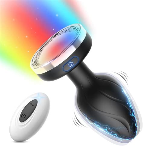 Amazon.com: Vibrating Butt Plug, DANKIS Anal Plug with Flashing Light