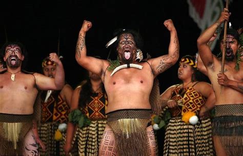 intricate costumes elaborate face  body tattoos  traditional