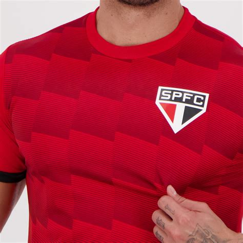 Camisa São Paulo Speed Vermelha - FutFanatics