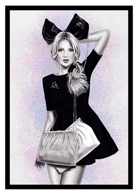 Digital fashion illustration on Behance