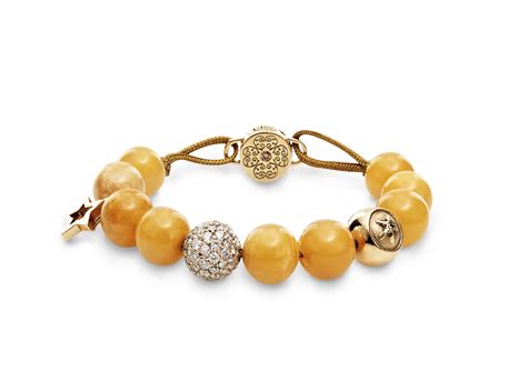 House of Amber by Ann Sindlev - Bracelet with antique amber, diamonds