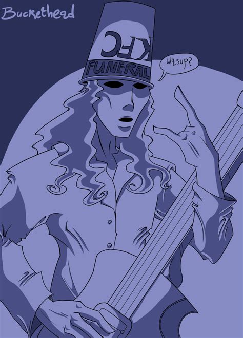 Buckethead by cybercortex on DeviantArt