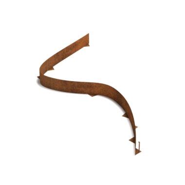 Бордюры - кортен сталь, corten steel, американская ржавая сталь