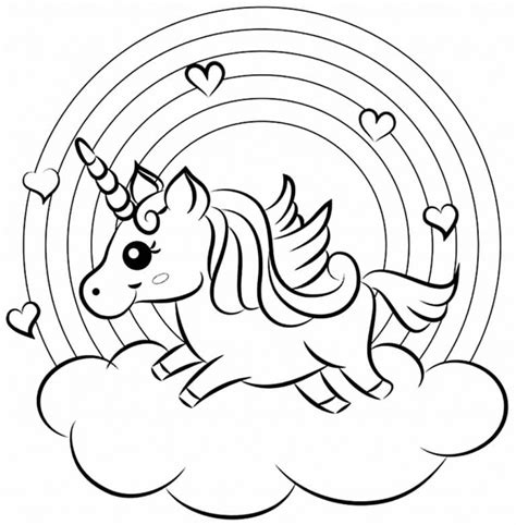 50+ Desenhos para colorir de Arco-íris - Como fazer em casa