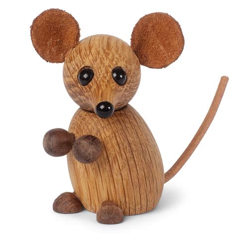 Wooden Mouse - Teak New York