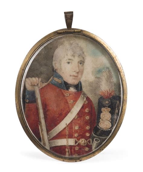 thomas bishop   attributed georgian portrait