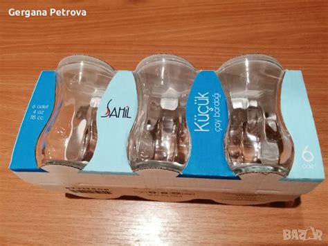 Нови 6 бр чаши за турски чай в Чаши в гр. Пловдив - ID39491605 — Bazar.bg