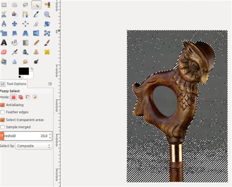 Использование маски в Gimp для обтравки фона на фотографии | Перископ