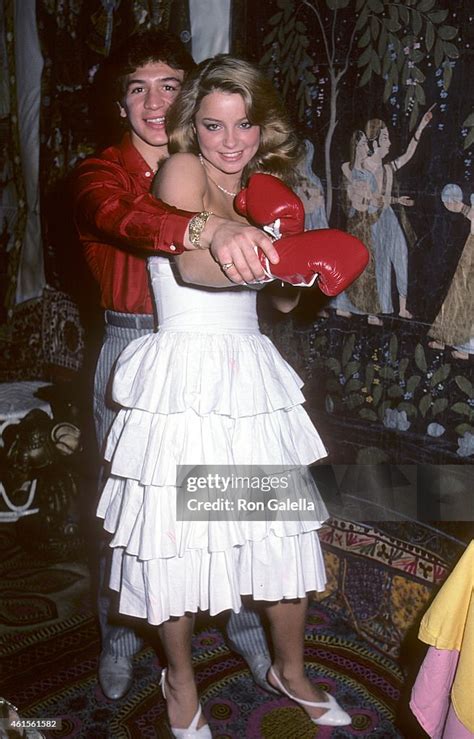 Boxer Ray Mancini and girlfriend Penthouse Pet Sheila Kennedy attend... News Photo - Getty Images