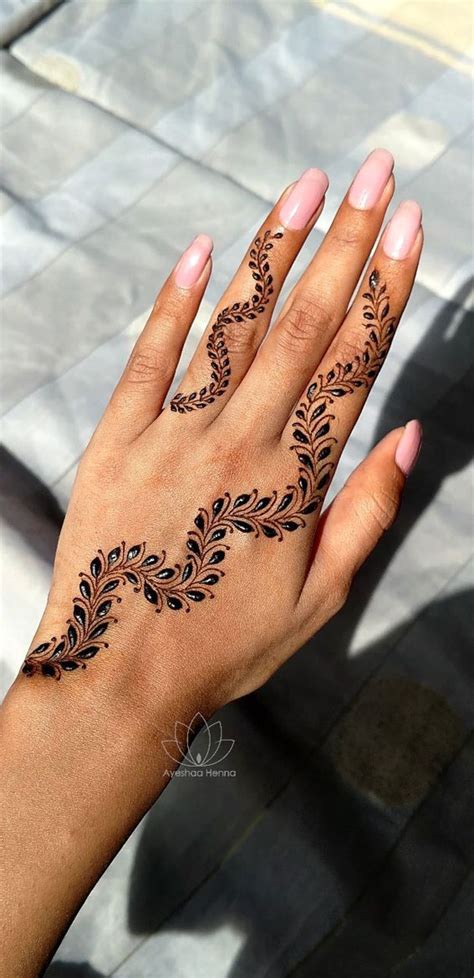 beautiful henna designs delicate vines   hand  fab mood