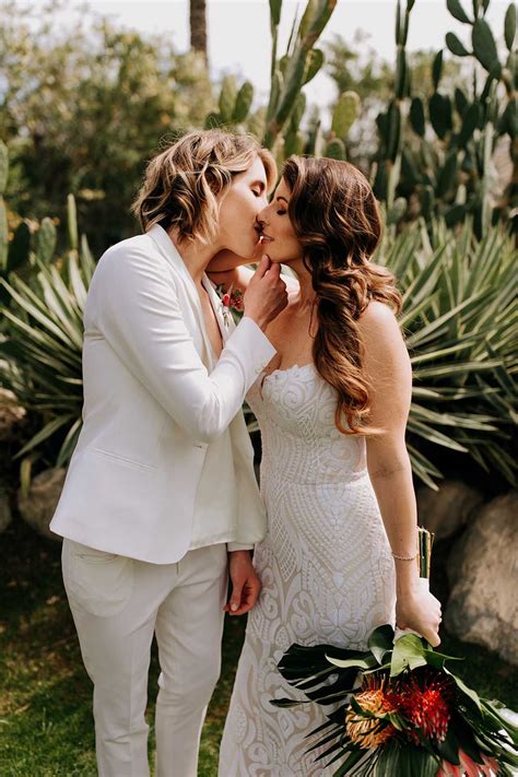 Alexandria Monette Photography lesbian two bride Sharpe Suiting gay