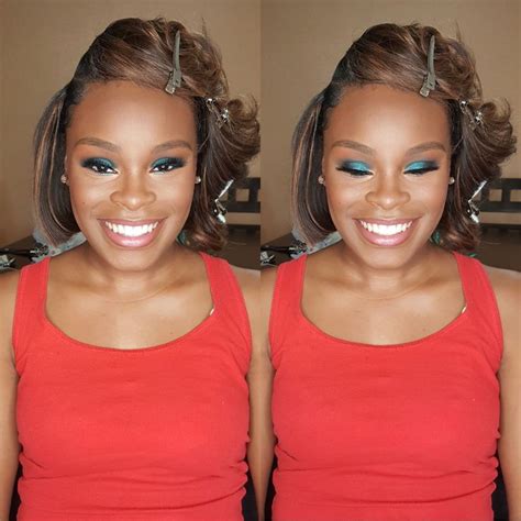 Hunter Green eyes for this Pretty Young Lady ️ | Makeup looks, Green ...