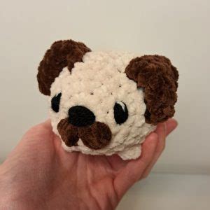 Easy Crochet Chunky Pug Pattern - Yours Patterns