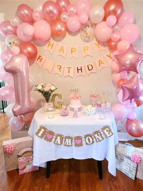 First Birthday Party Ideas for Girls — Ana's Way