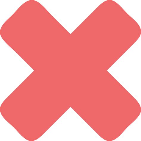Крестик Красный Знак - Бесплатная векторная графика на Pixabay - Pixabay