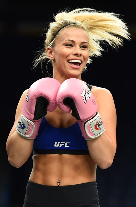 UFC stunner Paige VanZant back in training with husband Austin