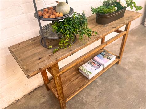 long wooden console wshelf daughters