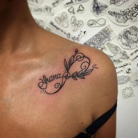 Infinity Tattoo On Shoulder #beautytatoos | Tattoos for daughters ...