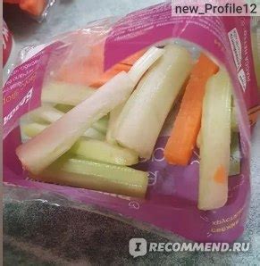 Морковные палочки и палочки сельдерея Белая дача Овощи резанные ...