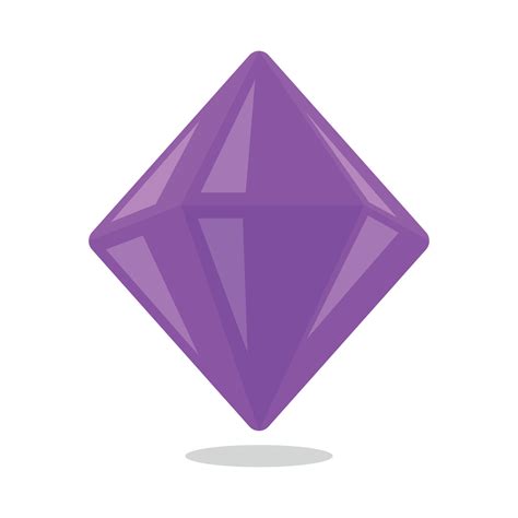 juego gema morada 16283890 Vector en Vecteezy