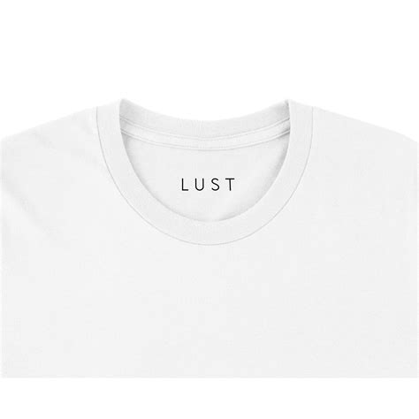 LUST Men's Premium White T-shirt - Kendra Lust™ | KendraLust.com