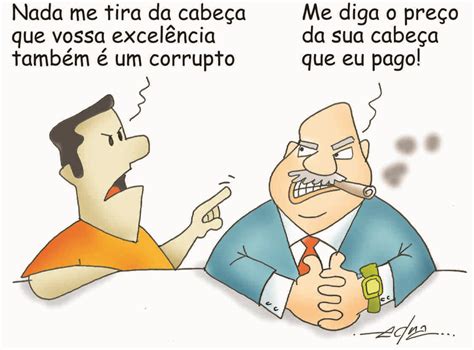 Charges do EDRA: Corrupção / O Preço de Sua Cabeça
