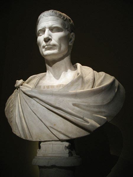 Julius Caesar (Roman Emperors) Busts, Statues, Information, Coins, Maps ...