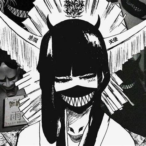 арт аниме на аву чорна белая – Google Поиск | Personagens de anime ...