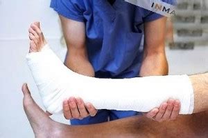 Гипсовая лангета на голеностопный сустав при переломе: фото, виды