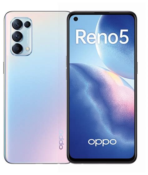 Смартфон OPPO RENO5 8+128GB цвет: серебристый (SILVER) CPH2159 — купить ...
