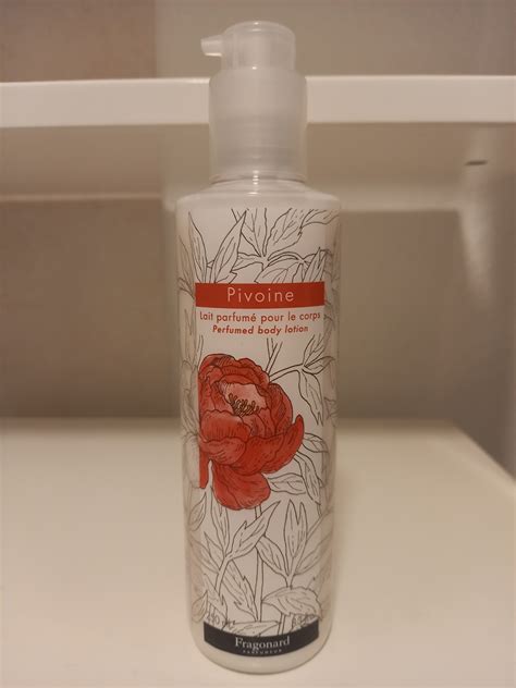 Лосьон для тела Fragonard Pivoine perfumed body lotion | отзывы