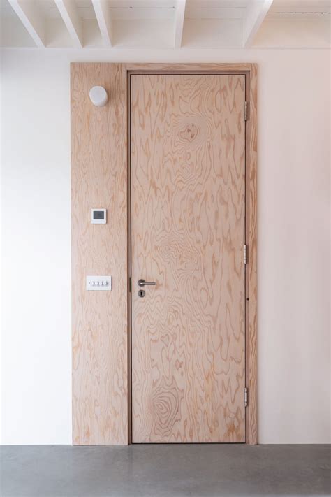 Minimalist Plywood Interior Doors