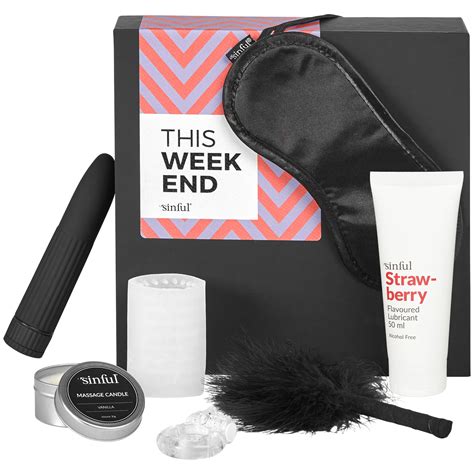 Sinful This Weekend Sex Toy Box with A–Z Guide | Sinful