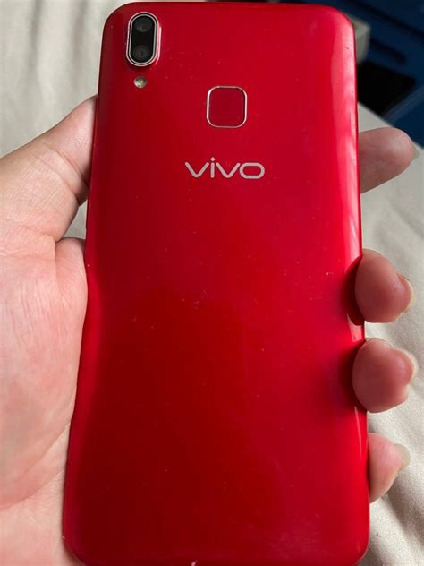 Vivo 1814 Red Color, Telepon Seluler & Tablet, Ponsel Android, Lainnya ...
