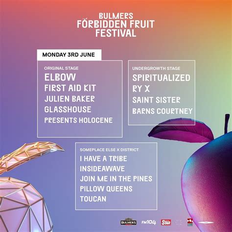 Forbidden Fruit Festival Stage Breakdown 2019 | Ticketmaster IE Blog