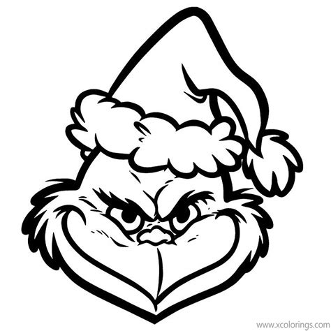 full size the grinch coloring pages 4
