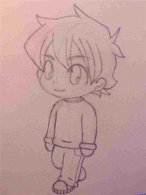 easy anime boy drawing  paintingvalleycom explore collection