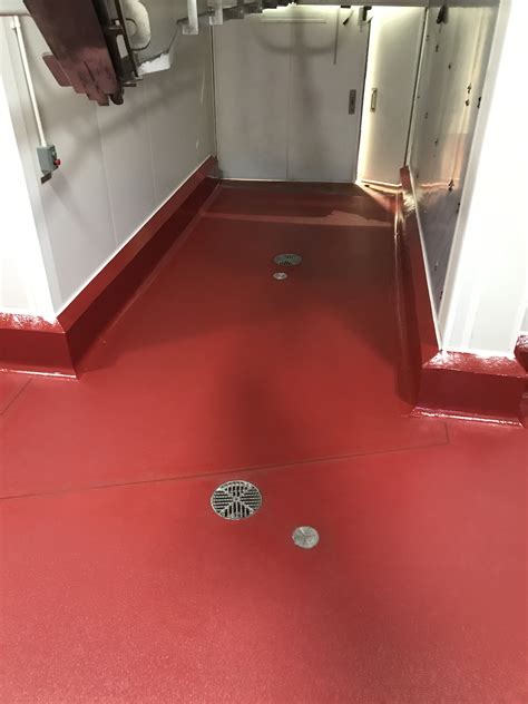 Non-Skid Epoxy Flooring to Freezers - Protective Coating Systems