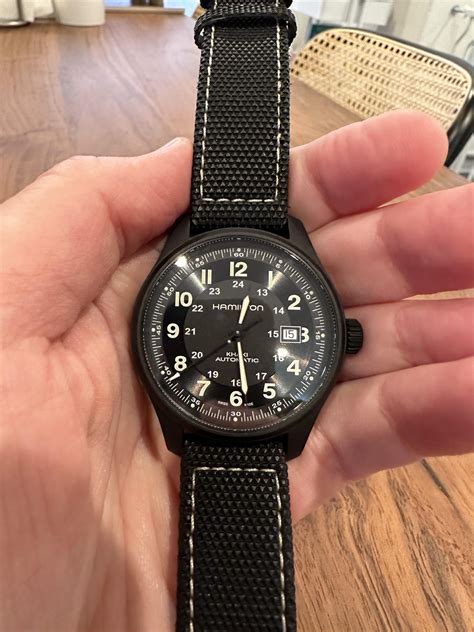 [WTS] Hamilton Khaki Titanium PVD H70575733 42mm Full Set with Warranty