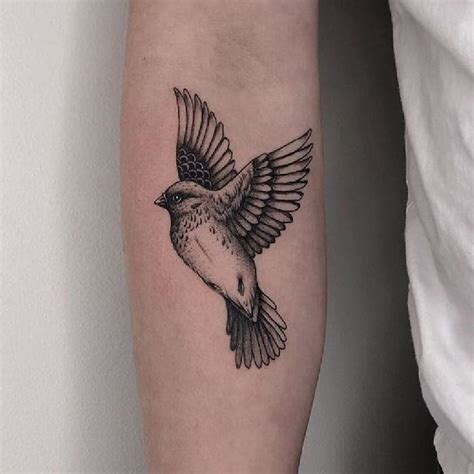 Small Bird Tattoo Design - Small Bird Tattoos - Small Tattoos - MomCanvas