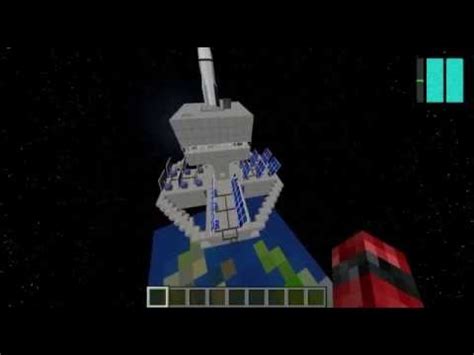 Minecraft Galacticraft - Episode 3 Overworld Space Station - YouTube