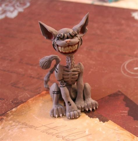 American Mcgee'S Alice Cheshire Cat Statue - CAT BVC