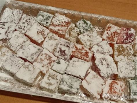 Отзыв о Рахат-лукум "Азовская кондитерская фабрика" ассорти | Восточная ...