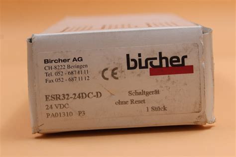 New | BIRCHER | ESR32-24DC-D | – Industrial Mates LLC